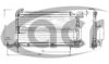 VW 535820411C Condenser, air conditioning